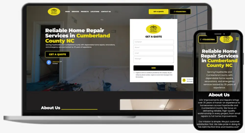 Client website